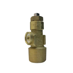 Reliable Brass Dissolved Acetylene Cylinder Valve for Aviation Industry Stable Pressure Maintenance Under Special Gas Conditions thumbnail-3