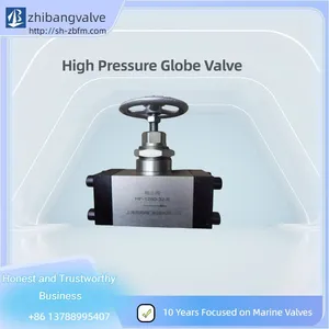 HF-1280 SERIES High Pressure Stainless Steel Globe Valve Flanged Threaded Globe Valve For Water Oil Gas thumbnail-3