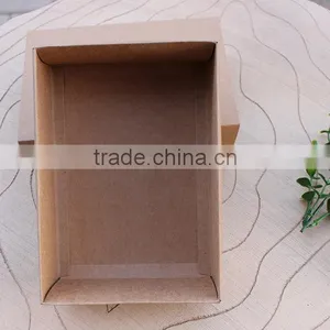 Small Blank Kraft Paper Box Cake West Point Box 17 * 12 * 6 thumbnail-4