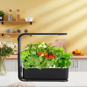 Smart Flower Pot Hydroponic Planter, Business Association Business Gifts, Practical Gifts for Customers, Hand - Held Gifts, Anniversary Souvenirs, Company Prizes, High - End Hotel Smart Home Products thumbnail-1