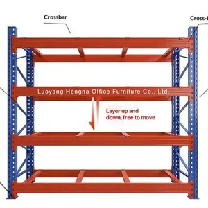 Main Frame Auxiliary Frame Steel Rack — Expand Rows, Save Column Cost, KD Pack for Bulk Order thumbnail-2