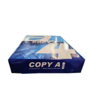White A4 Size Print Copy Paper A4 80Gsm Writing Office Paper for School Office thumbnail-1