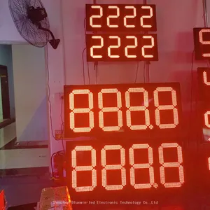 High Brightness LED Gas Price Panel Board 888.8 Dustproof Waterproof Digital Screen for Australia Gas Station Retail Business thumbnail-4