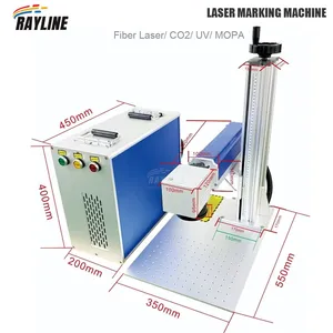 Hot Sale CE Portable Split 20W 30W 50W Raycus MAX JPT Dog Tag Laser Marking Machine Fiber Laser Cattle Ear Tag Engraving Machine thumbnail-4
