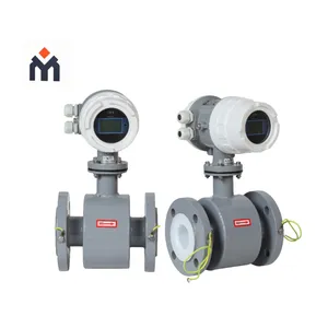 Digital Flanged Thread Tri-Clamp Liquid Magnetic Flow Meter for Water thumbnail-1