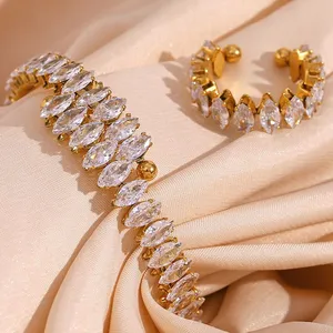 Stainless Steel Curb Chain Bracelet 8mm Link Width 20cm Length Factory Direct Price thumbnail-1