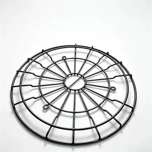 Powder Coated Wire Mesh Fan Guard, 1.2mm Wire, 12x12mm Mesh, Anti-Rust for Ventilation thumbnail-1
