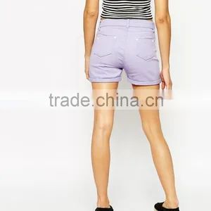 Street High Waist Denim Hot Mom Short Best Products For Import thumbnail-2