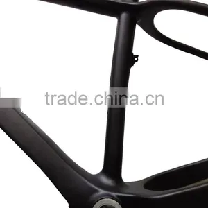 2015 Hot Sale Carbon Fat Bike Bb30 Frame en Standard 26er Fatbike Frameset thumbnail-4