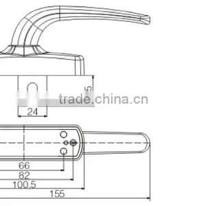 Window Handle JW9020 thumbnail-2
