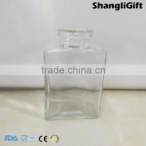 100ml Glass Liquor Bottle Flat Aroma Bottle Empty For Sale thumbnail-3