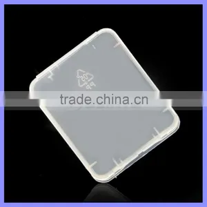 Transparent Eco-Friendsly Plastic Case CF Card Box Memory Card Case thumbnail-1