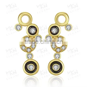 Latest Fashion Jewelry 925 Silver Earrings thumbnail-2