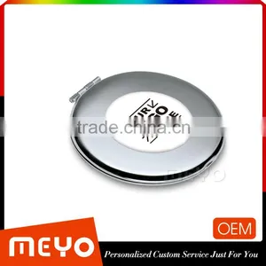 Classic Folding Metal Reflected Rounded Makeup Mirror thumbnail-1