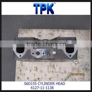 S6D155 SA6D155 CYLINDER HEAD 6127-11-1138 thumbnail-4