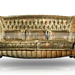 Royal Style Sofa Set Gold Embroidery Sofa Antique Sofa A55160 thumbnail-1