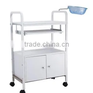 Beauty Salon Trolley Salon Cart DY-2783 in White Colour Quality Choice thumbnail-2
