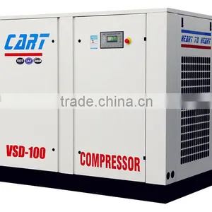 China Top Brand CART Low Noise Heat Resistance Screw Air Compressor thumbnail-1