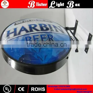 Customized Advertising Customized Waterproof Round External Light Box thumbnail-1