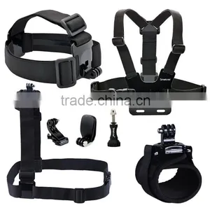 Smatree Sports Camera Gopros Accessories Head Strap Suitable for All GoPros 1/2/3/3+/4 thumbnail-1