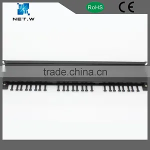 19 Inch Patch Panel, Cat6 Patch, 0.5u Height Utp Network Panels thumbnail-1