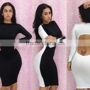 2014 Long Sleeve Fashion Sexy Clubwear thumbnail-1