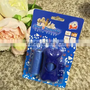 Custom Printed Durable Dog Waste Bag Dispenser and 2 Roll Refills thumbnail-1