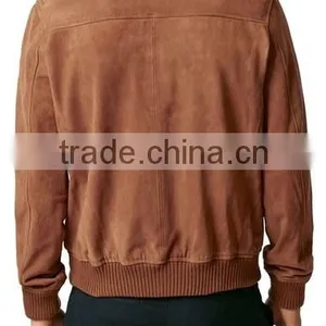 Suede Leather Pilot Jacket thumbnail-3