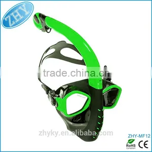 Scuba Diving Equipment Full Face Mask Diving Snorkel Set thumbnail-1