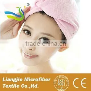 Microfibre Magic Dry Hair Quick Drying Towel Wrap Hat Bath thumbnail-5