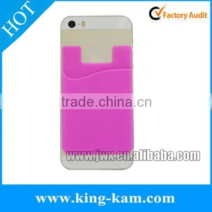 Wholesale Silicone 3M Cell Phone Back Sticker Card Holder thumbnail-5