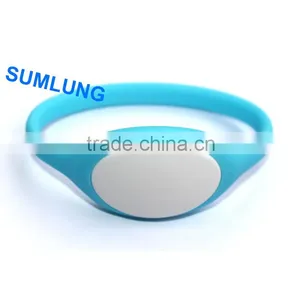 Colorful Waterproof 125KHz EM Proximity RFID Wristband 9 Colors for Your Choices thumbnail-1