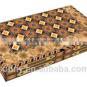 Popular Wooden Backgammon Board Game thumbnail-5