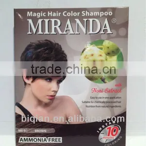 Noni Hair Color Shampoo / Hair Dye Colour Shampoo/Permanent Hair Dye Color For Women thumbnail-1