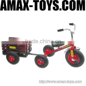 Bt-swtwithwagon Tricycle With Wagon,ride on Car Toy thumbnail-1