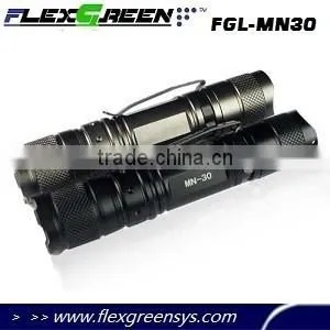 18650 Battery Hard Anodizing Q5 EDC Military Led Mini Torch thumbnail-1