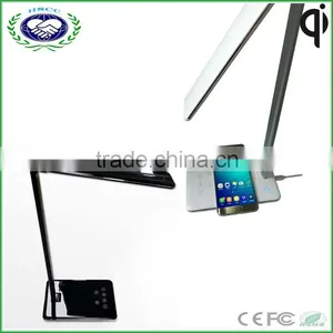 New Arrived Protect Eyes LED Desk Lamp With Wireless Charger for IPhone 6 6s and Samsung s6 thumbnail-2