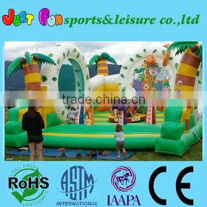 Happy Fun Inflatable Slides and Castles,giant Inflatable Combo,inflatable Bouncer Combo thumbnail-1