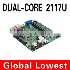 Highest Cost Effective X30 -2117u Desktop Motherboard Mini PC Computer Desktop Mini Support Linux OS Ubuntu thumbnail-1