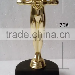 Gift Oscar,oscar Trophy, Plastic Trophy, Plastic Oscar With Marble Base thumbnail-1