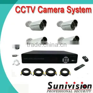 4CH Security Camera Full Form Smart Security System Cctv Camera Wireless Ahd Dvr Kit thumbnail-1
