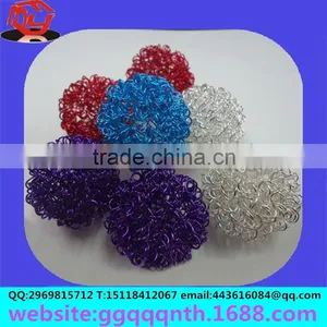 Metal Color Electrophoretic Paint Vacuum Plating Round Wire Spring Lantern Ball thumbnail-2