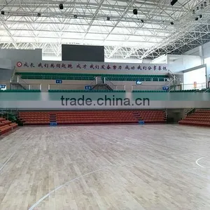 Aluminum Bleachers Stabilizing Grandstand With Plastic Chair thumbnail-2
