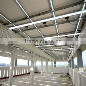 Waterproof Carport Photovoltaic Stand Carport Bracket Mounting Brackets Solar Carports Galvanized Racking thumbnail-1