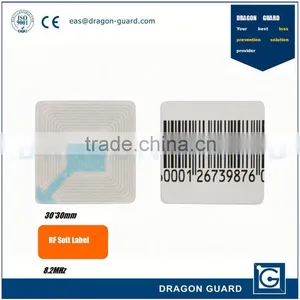 Security 8.2mhz rf Eas Soft Label & RF Alarm Eas Soft Labels & RF Eas Label thumbnail-5