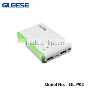 New 2016 Wholesale High Quality USB Smart Power Bank Rechargeable Battery for Portable Charger Mobile Power 6600mAh thumbnail-2