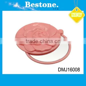 New Style Heart Shape Cheap Folding Pocket Mirror thumbnail-4