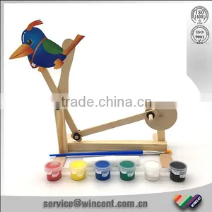 Woodpecker 3D Puzzle Wooden Kids Educational Toys thumbnail-1