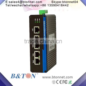 6port 10/100M IP40 Industrial Managed Poe Switch Supplier's Choice thumbnail-1