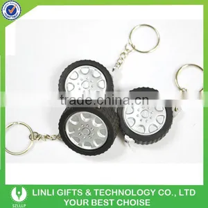 Advertising Oem Logo Car Tyre Keyring thumbnail-2